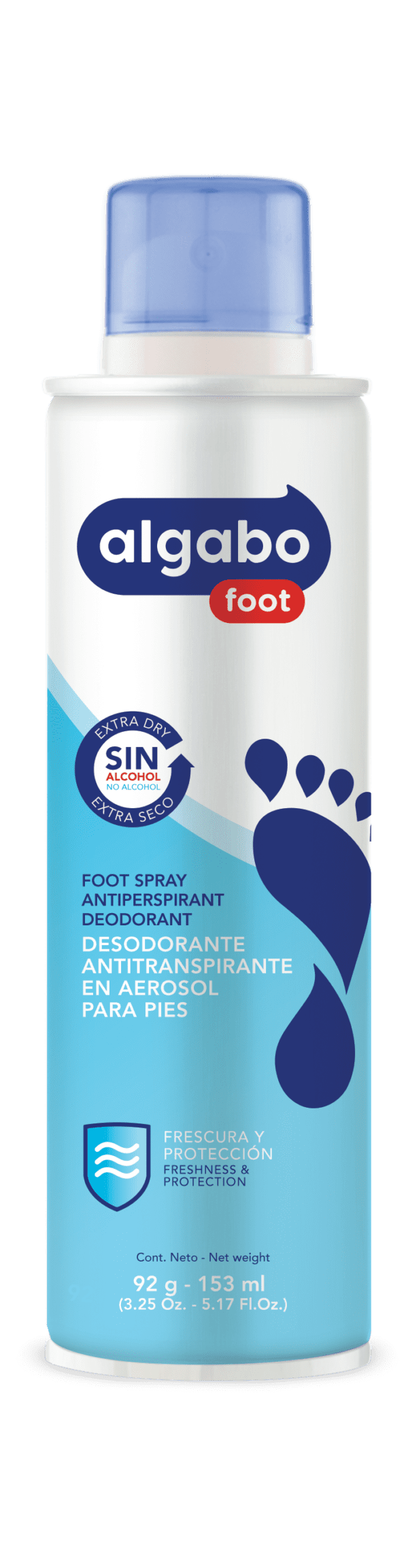 Antiperspirant Deodorant for Feet Aerosol