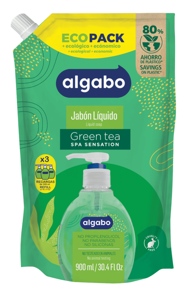 Eco-Pack Jabón Líquido Green Tea