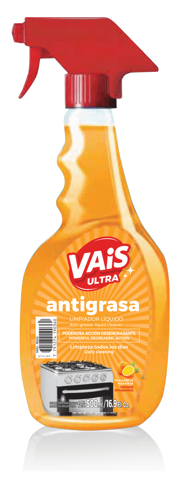 Limpiador Líquido Antigrasa