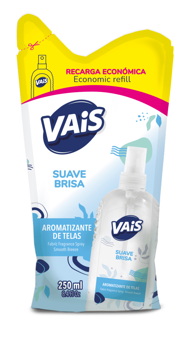 Repuesto Aromatizante de Telas Suave Brisa