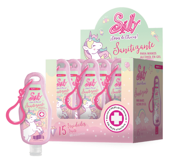 Sally Unicorn Hand Sanitizer Gel Pocket