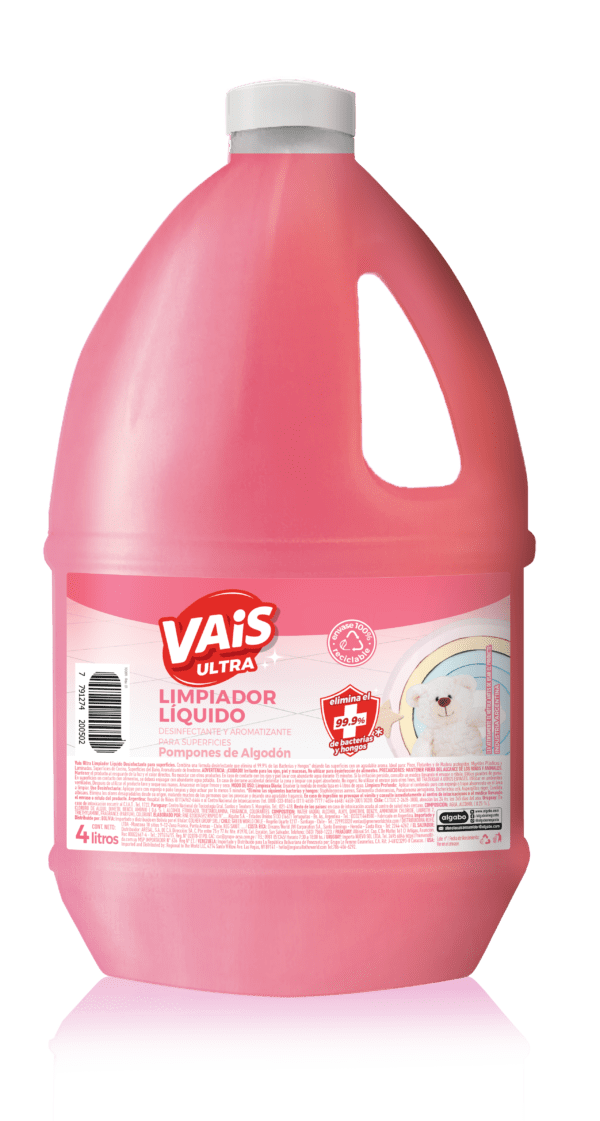 Cotton Pompons Liquid Cleaner Jug